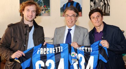 Facchetti: “At the moment, top of the world for Inter is overtaking Milan”