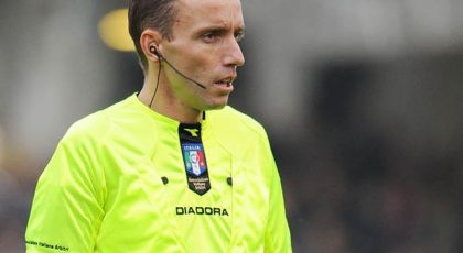 Inter-Udinese Referee announced