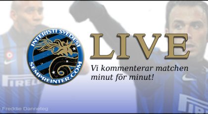 LIVE: Sista ligamatchen – Vi följer Lazio – Inter!