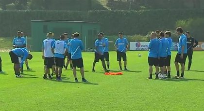 (VIDEO) Se Stramaccionis första träning