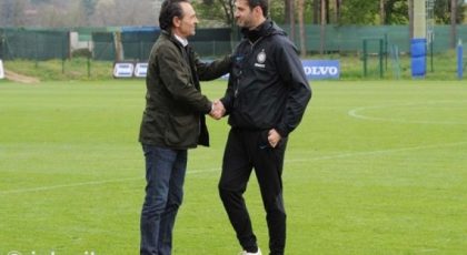 Dagens träning: Cesare Prandelli på besök