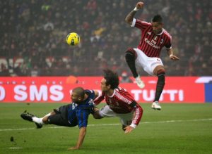 Walter(Muren)Samuel statistik mot Milan: 8 vinster av 8!