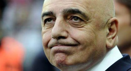 Galliani: “Never a negative comment from our players against Zanetti”