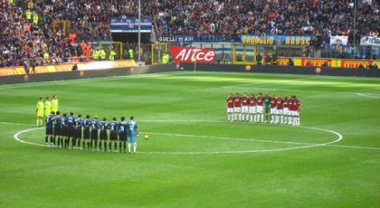 The derby most watched TV-game in Italy