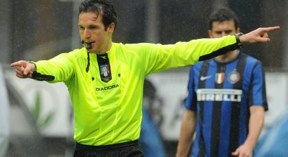 Banti officiates Juventus vs Inter