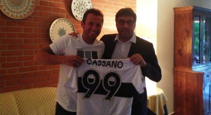 TS: Cassano wants to play against his enemy Mazzarri