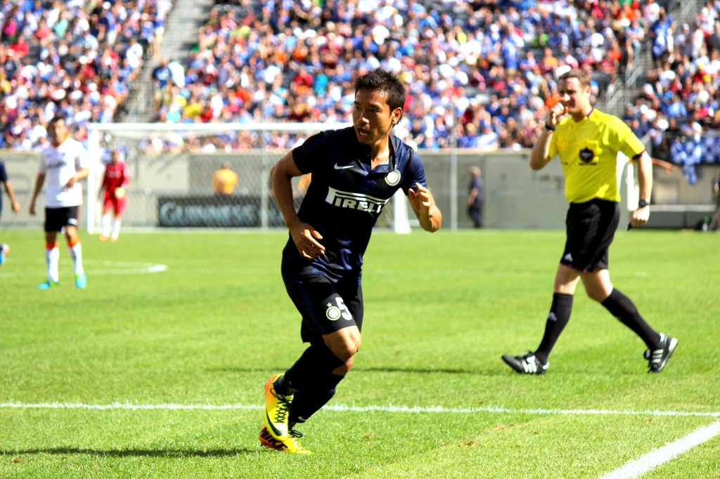 Nagatomo back from the vacation