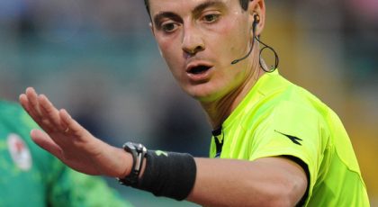 Pinzani will be the referee in this evening game between Inter-Trapani