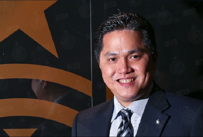 CDS: Thohir to watch the Juve game from LA