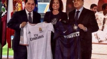 Real Madrid Leyendas vs Inter Forever ended 2-2.