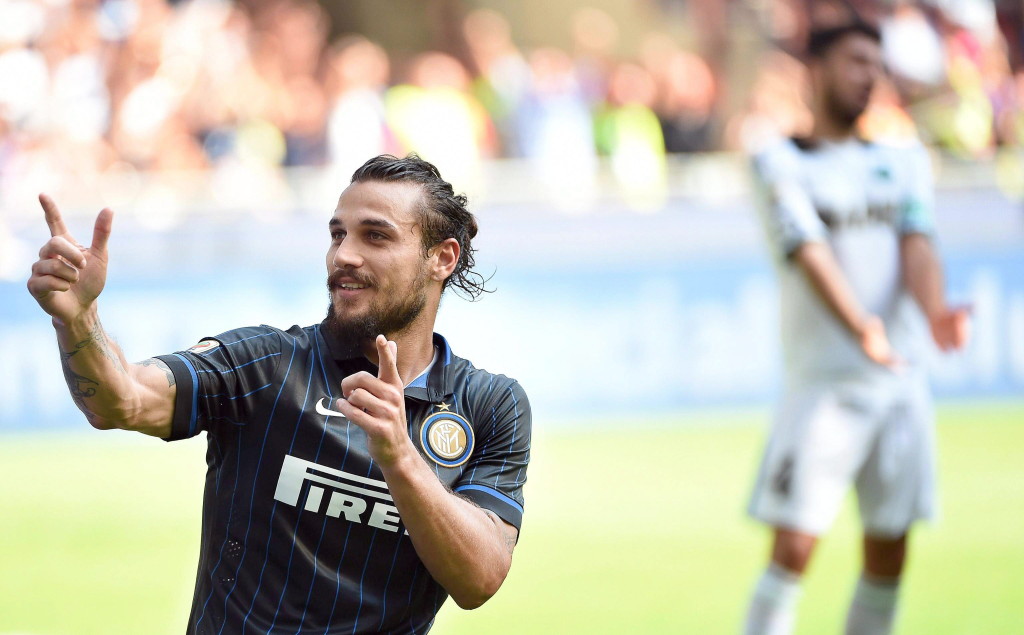 Hopefully the first of many machine-gun sprays into the Curva Nord this season.