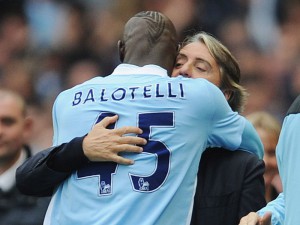 Balotelli and Mancini
