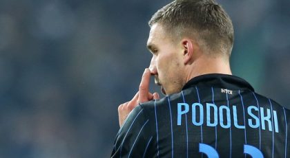 Podolski: Can’t wait to play at San Siro