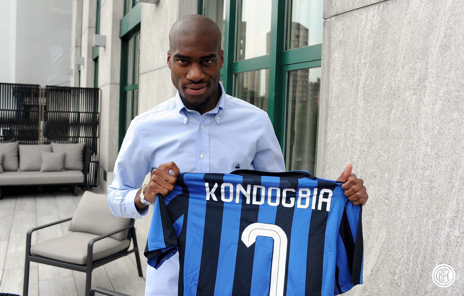 Inter Milan No7 Kondogbia Sec Away Jersey
