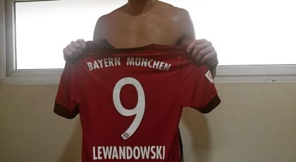 Longo after exchanged jersey with Lewa: ” I’m really happy”