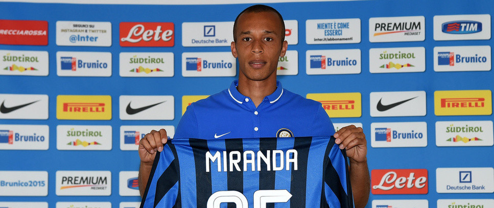 Miranda officially unveiled as an Inter 