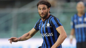 BERGAMO, ITALY - AUGUST 31: Rolando Bianchi of Atalanta during the Serie A match between Atalanta BC and Hellas Verona FC at Stadio Atleti Azzurri d'Italia on August 31, 2014 in Bergamo, Italy.  (Photo by Maurizio Lagana/Getty Images)