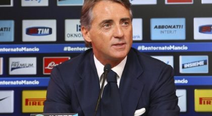 Mancini: “If the club and the fans aren’t happy we’ll rip up my contract”