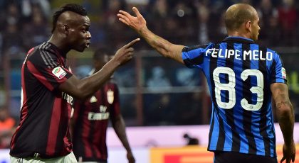 Felipe Melo: “Balotelli hugged me after the derby”