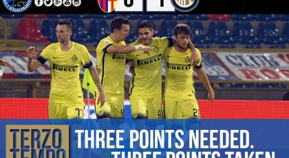 Terzo Tempo: Three points needed, three points taken