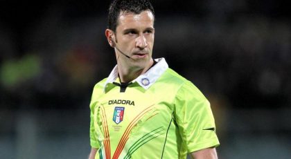 Daniele Doveri to referee Palermo vs Inter