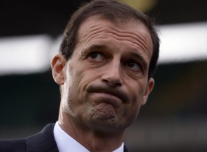(FILES) A file picture taken on November 10, 2013 shows AC Milan's coach Massimiliano Allegri prior to the Serie A football match Chievo Verona vs Ac Milan in Verona. Struggling Serie A giants AC Milan sacked coach Massimiliano Allegri on January 13, 2014, a day after a 4-3 league defeat to league newcomers Sassuolo. AFP PHOTO / ALBERTO LINGRIA