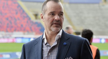 Gazzetta – Bologna Chairman Joey Saputo present for Inter fixture