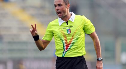 Guida to referee Inter vs Frosinone