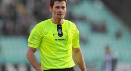 Giacomelli to referee Inter vs Genoa
