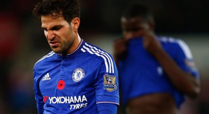 PS: Chelsea ready to offer Fabregas, working for Darmian