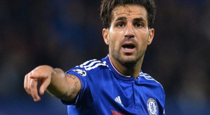 Inter & AC Milan Tracking Chelsea’s Cesc Fabregas