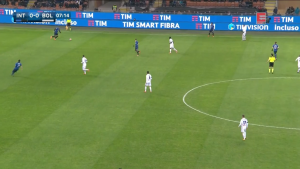 Juan Jesus has no short passing option