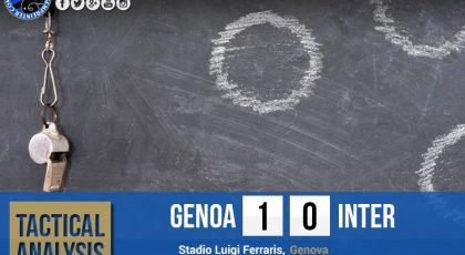 Tactical Analysis: Genoa C.F.C. 1-0 F.C. Internazionale Milano