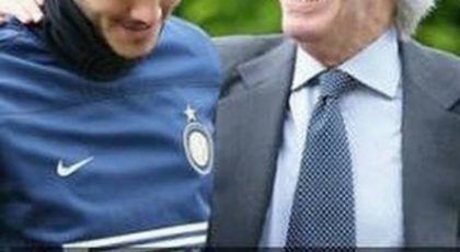 Icardi wishes Moratti a happy birthday