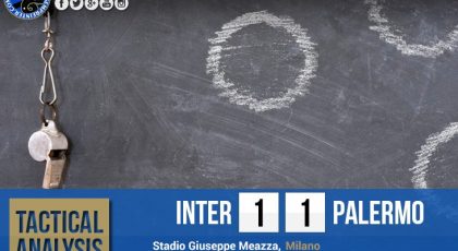 Tactical Analysis: F.C. Internazionale Milano 1-1 U.S.C. Palermo