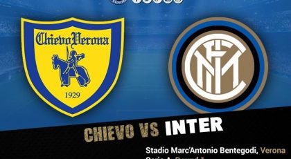 OFFICIAL: Starting Lineups for Chievo Verona vs Inter