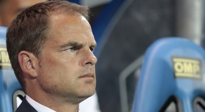 TS: De Boer a different kind of coach. Unlike his colleagues he…