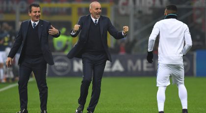 Pioli to Sky Sport: “Tonight I saw a lot of positive things, but there is still room for improvement.”