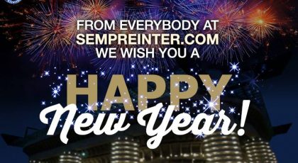 Happy New Year From SempreInter.com