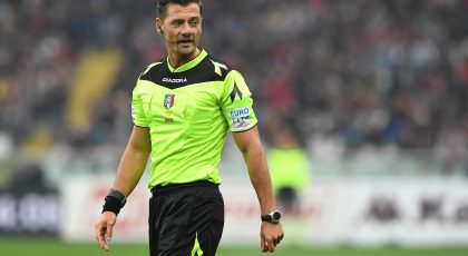 Official – Piero Giacomelli To Referee Inter’s Serie A Match At Bologna