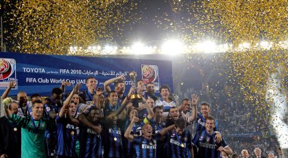 FIFA’s change of mind means Inter are only world champions in 2010