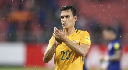 Trent Sainsbury returns to Jiangsu Suning