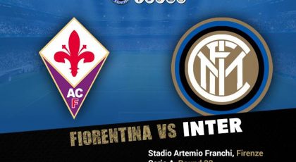 OFFICIAL – Starting Line-ups Fiorentina vs Inter: same 11 as v Milan