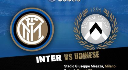 Official Lineups: Inter-Udinese, Carrizo and Palacio farewell night!