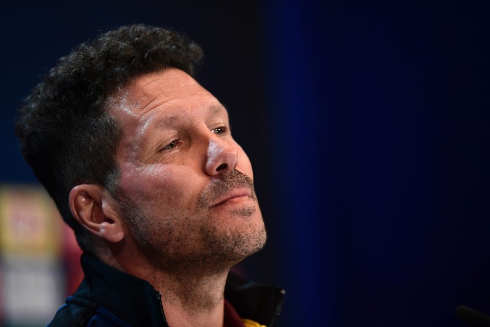 Former Inter Favourite Simeone Set To Extend Stay As Atletico Madrid Boss