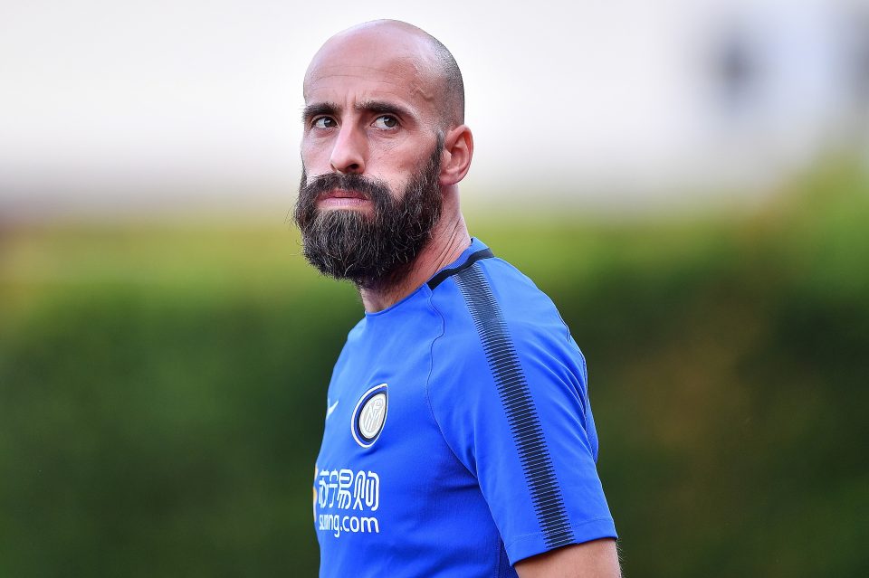 Video Inter Midfielder Borja Valero The Only Way To Get Out Of These Tough Times Is To Stick Together