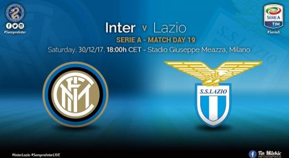 Preview: Inter vs Lazio – An Ominous End To The Year