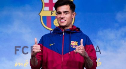 Inter Join AC Milan & Leicester City In Being Interested In Barcelona’s Philippe Coutinho, Spanish Media Report