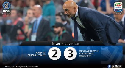 WATCH – Highlights – Inter 2 – 3 Juventus: Arrivederci Champions League