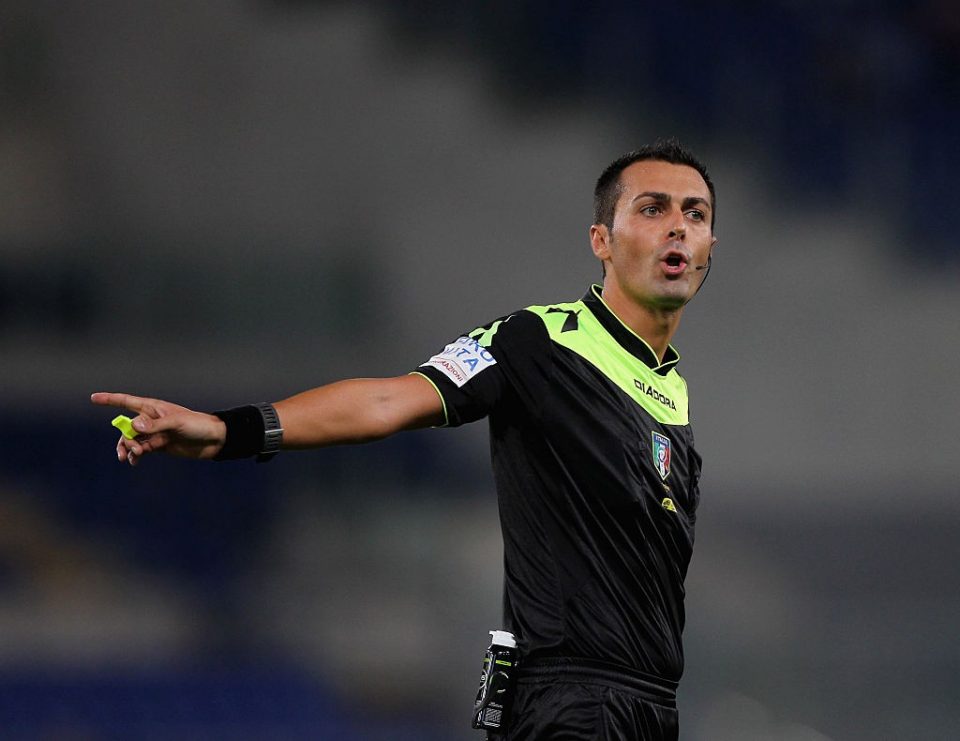 Di Bello To Referee Milan-Inter